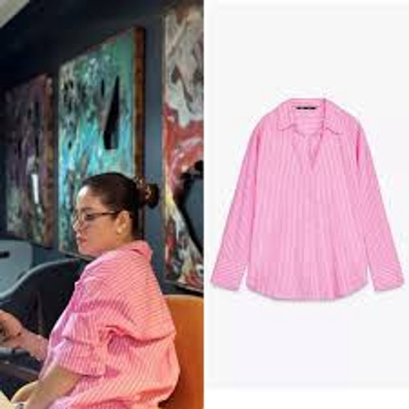 Zara Basic poplin shirt XS - Picture 1 of 5